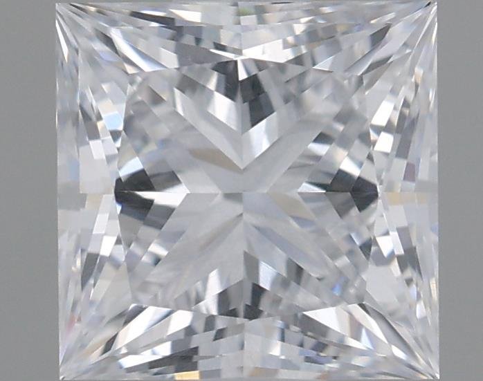 1.06ct E SI1 Rare Carat Ideal Cut Princess Lab Grown Diamond