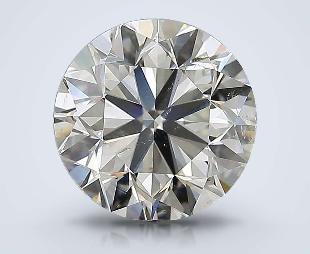 3.01 Carat Round Natural Diamond