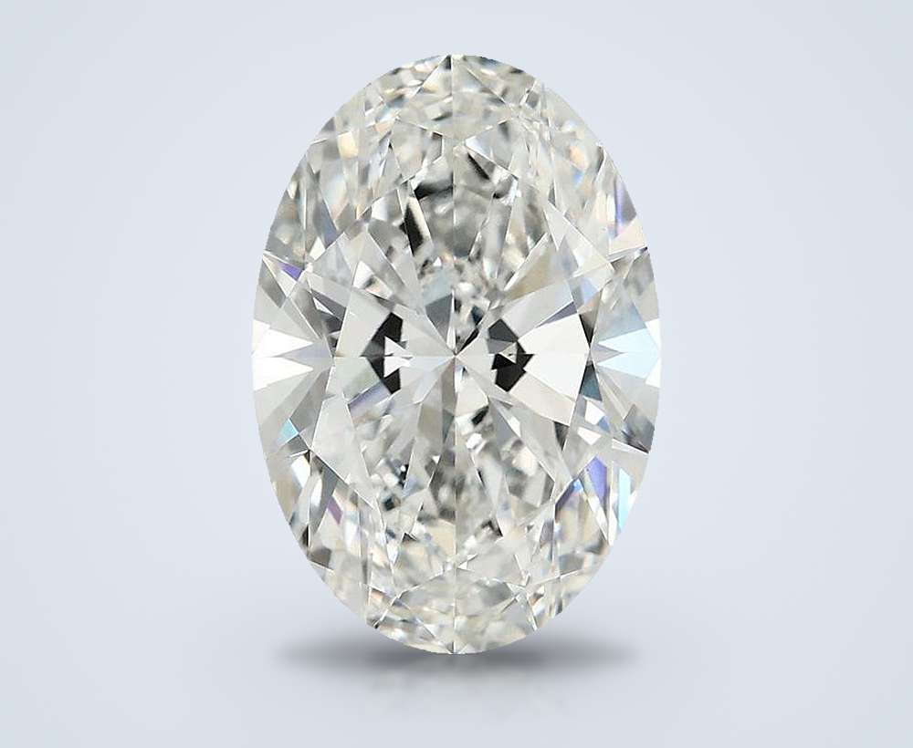 4.00 Carat Oval Lab Diamond