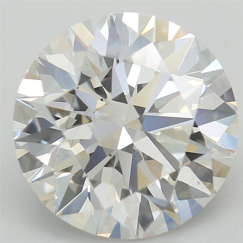 3.59ct G VS2 Rare Carat Ideal Cut Round Lab Grown Diamond