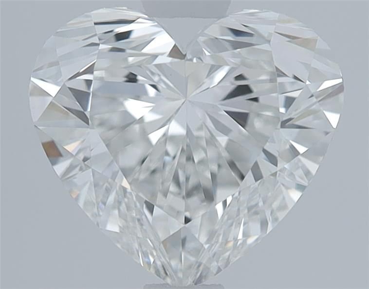 1.36ct F VS1 Rare Carat Ideal Cut Heart Lab Grown Diamond