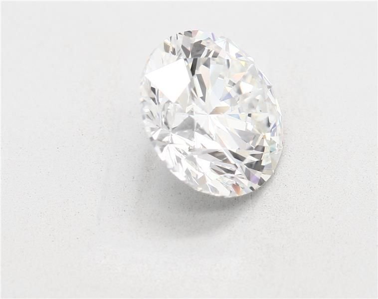 4.09ct H SI1 Rare Carat Ideal Cut Round Diamond