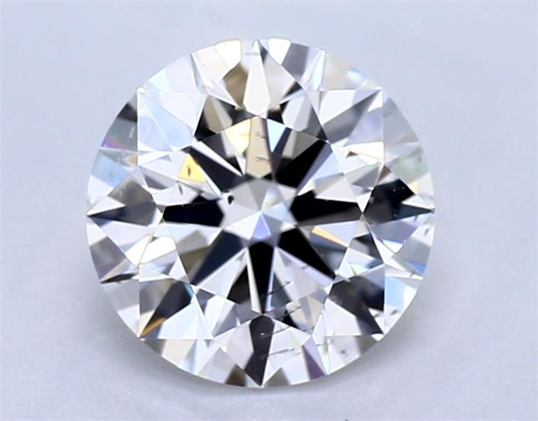 0.96ct F SI1 Rare Carat Ideal Cut Round Lab Grown Diamond