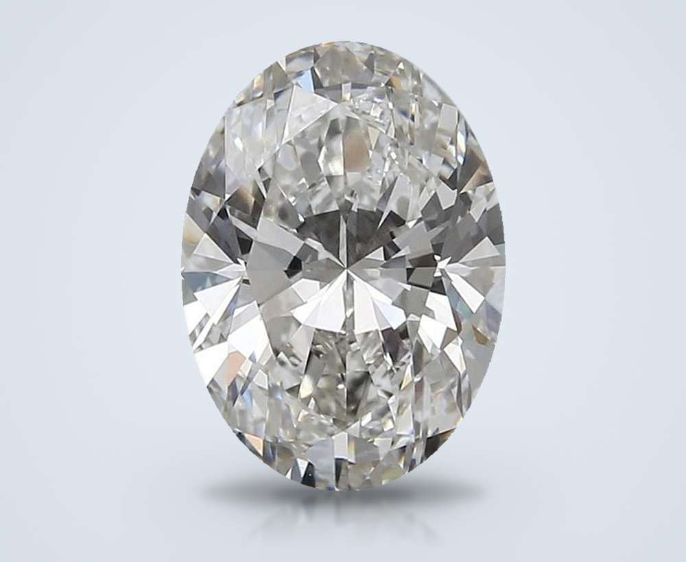 3.65 Carat Oval Lab Diamond