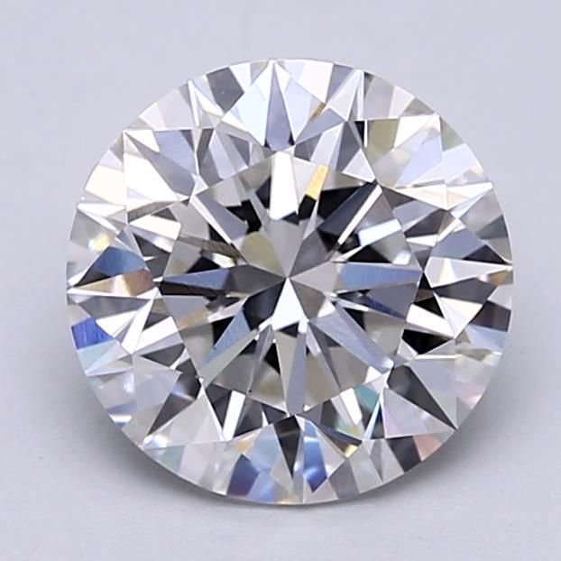 2.95ct F VS1 Rare Carat Ideal Cut Round Lab Grown Diamond