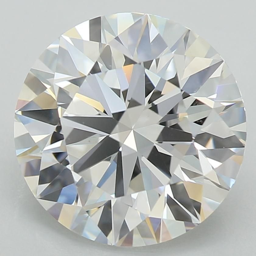 2.58ct F VS2 Rare Carat Ideal Cut Round Lab Grown Diamond