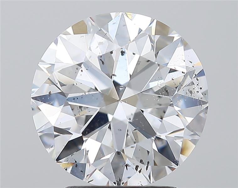 3.01ct D SI2 Rare Carat Ideal Cut Round Diamond