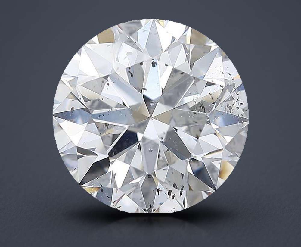 3.01 Carat Round Natural Diamond