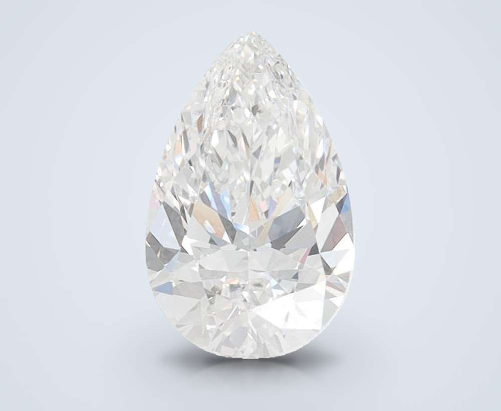 1.47 Carat Pear Lab Diamond