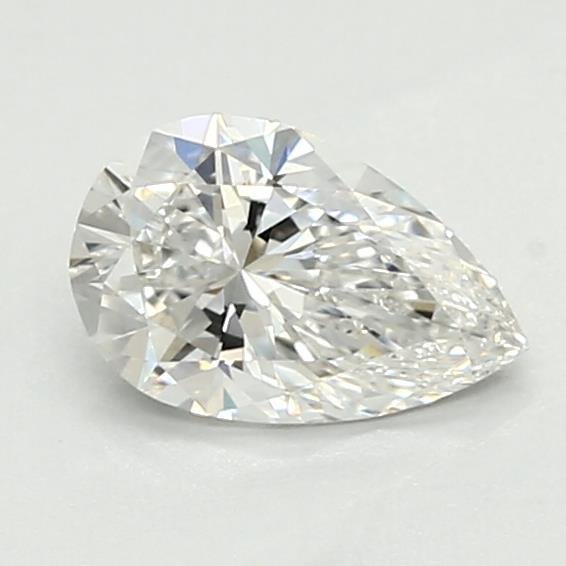 0.56ct E VVS2 Rare Carat Ideal Cut Pear Lab Grown Diamond