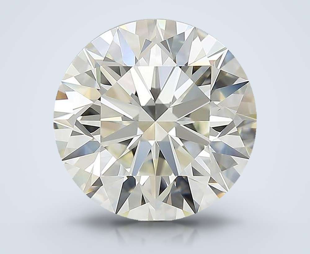 4.58 Carat Round Natural Diamond