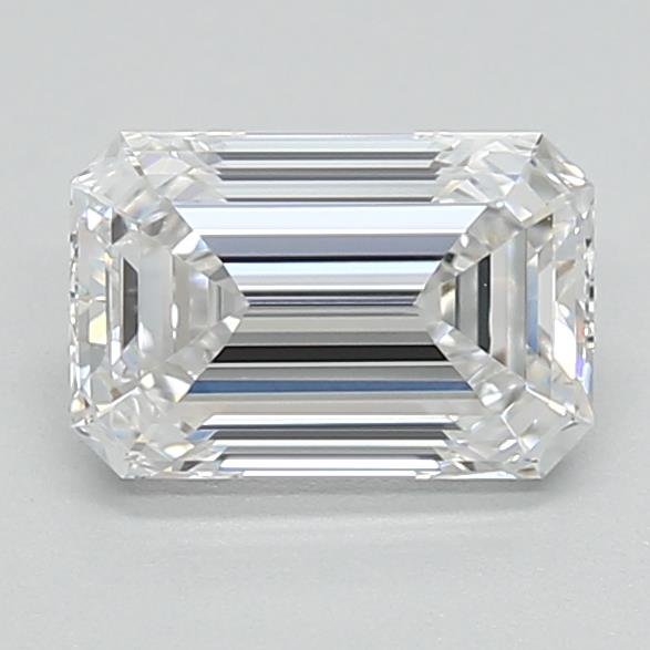 1.06ct D VS1 Rare Carat Ideal Cut Emerald Lab Grown Diamond
