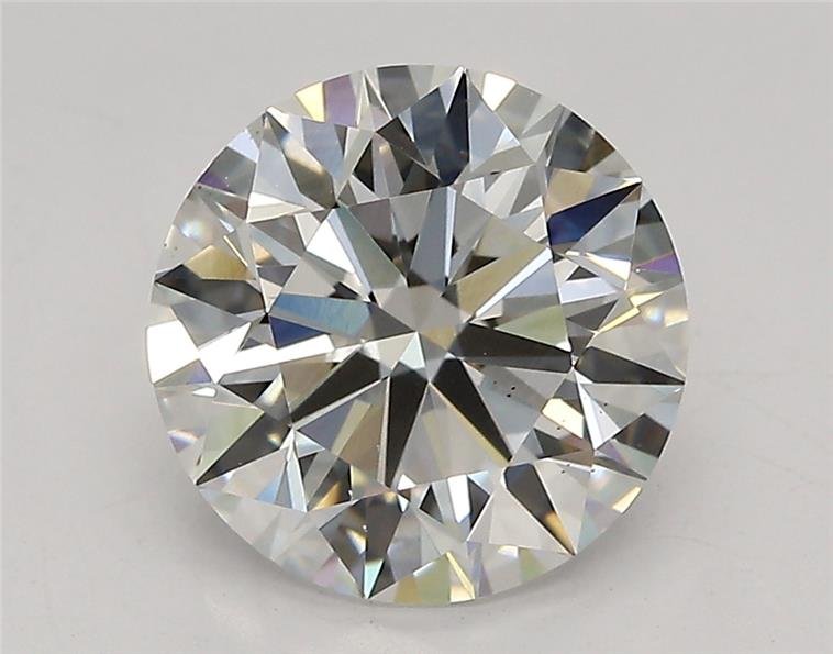 2.50ct E VS2 Ideal Cut Round Lab Grown Diamond