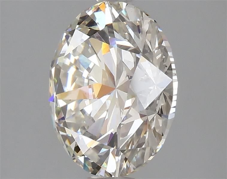 3.13ct I VS1 Rare Carat Ideal Cut Round Lab Grown Diamond