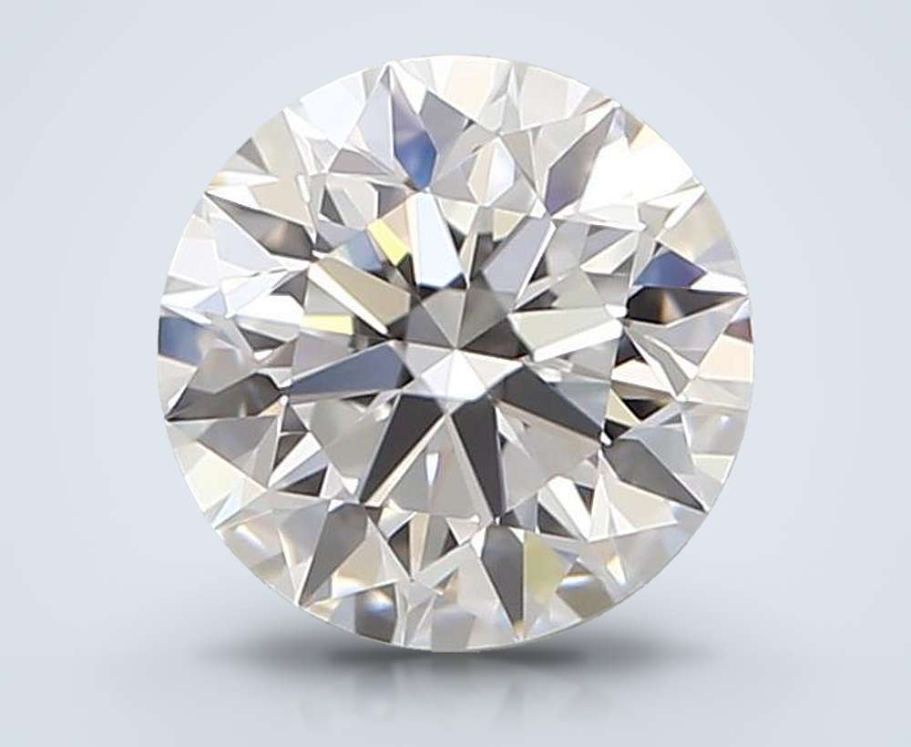 0.59 Carat Round Natural Diamond