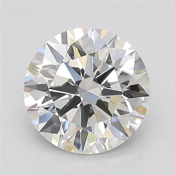 2.36ct F VS1 Rare Carat Ideal Cut Round Lab Grown Diamond