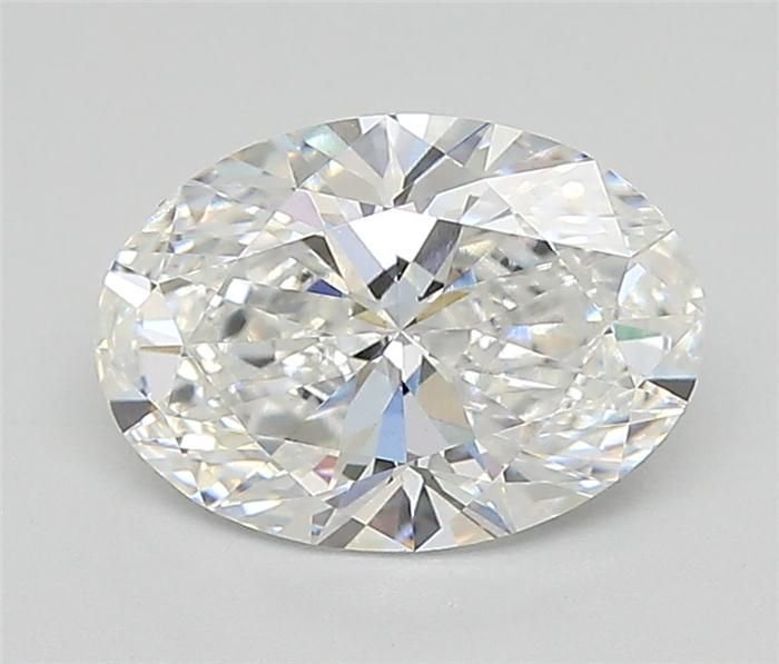 1.51ct F VS1 Rare Carat Ideal Cut Oval Lab Grown Diamond