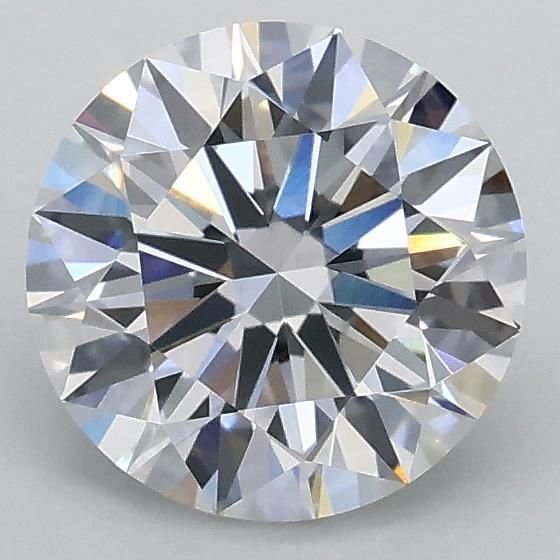 1.09ct D VVS2 Rare Carat Ideal Cut Round Lab Grown Diamond