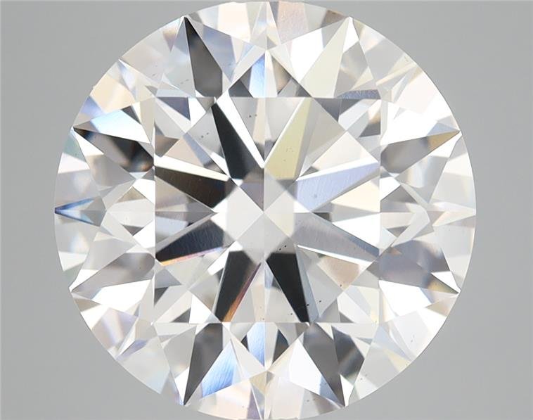 7.29ct E VS2 Rare Carat Ideal Cut Round Lab Grown Diamond