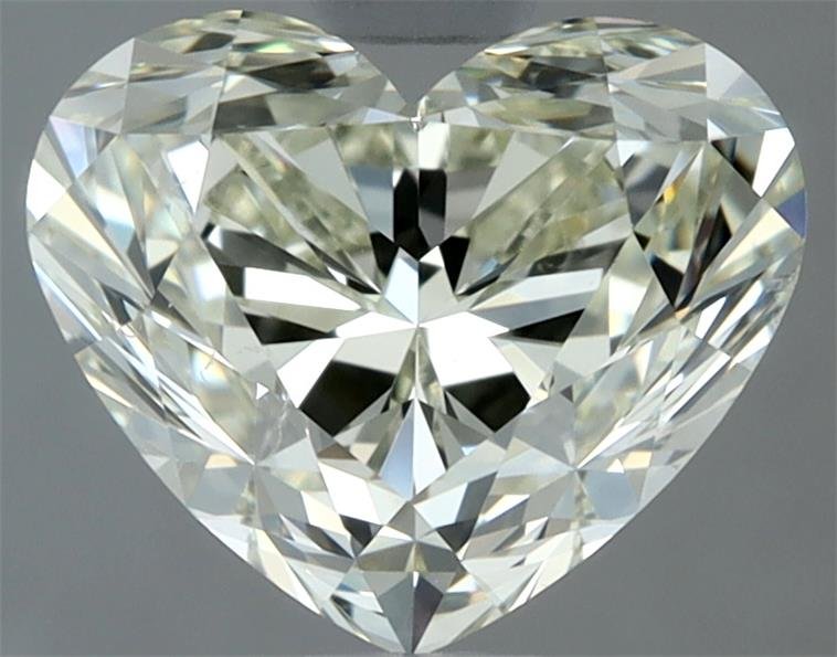 2.01ct K SI1 Rare Carat Ideal Cut Heart Diamond