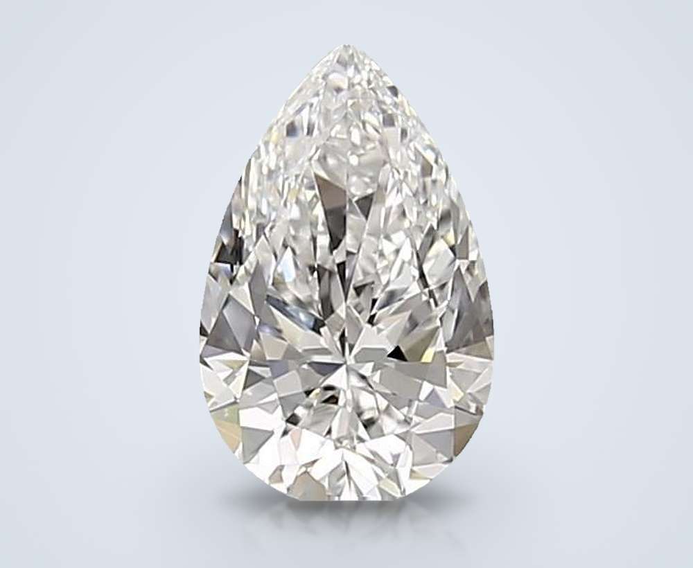 0.70 Carat Pear Natural Diamond