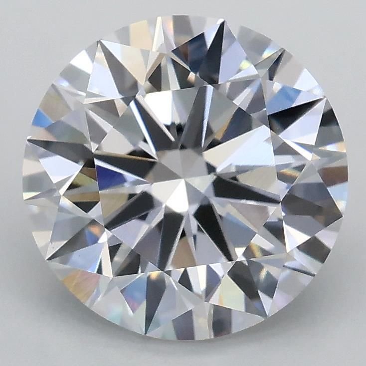 2.40ct D VVS2 Rare Carat Ideal Cut Round Lab Grown Diamond