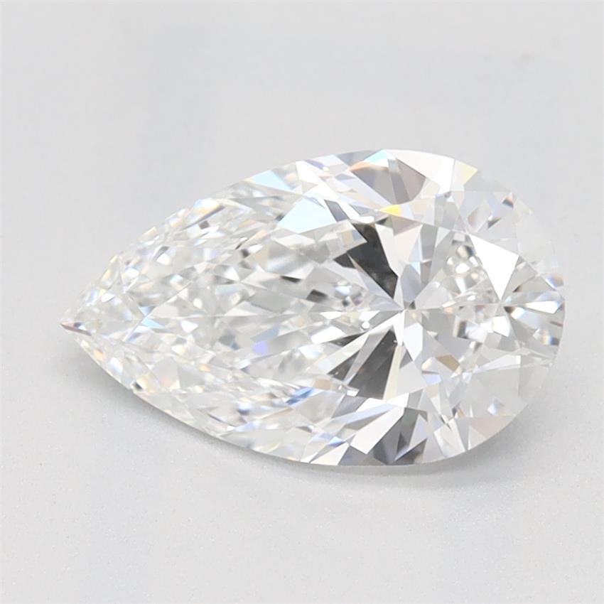 1.05ct E VVS1 Rare Carat Ideal Cut Pear Lab Grown Diamond