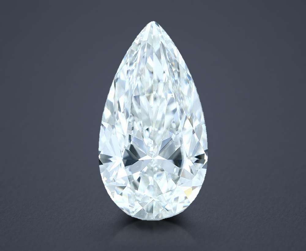 2.71 Carat Pear Natural Diamond