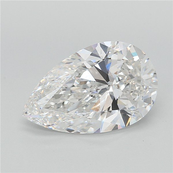 4.00 Carat Pear Lab Diamond
