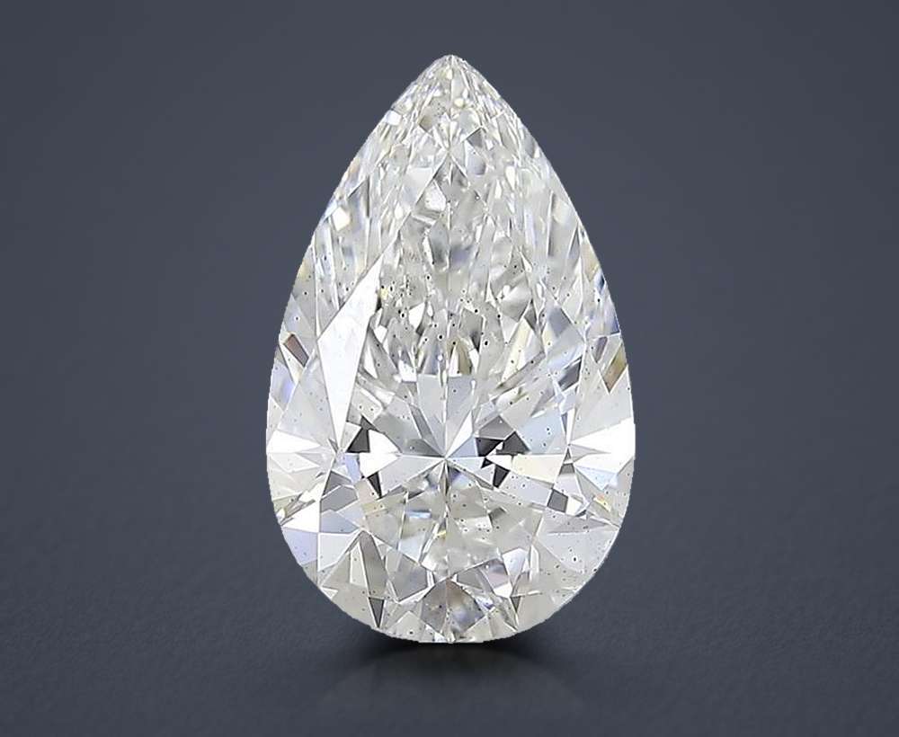 5.09 Carat Pear Lab Diamond