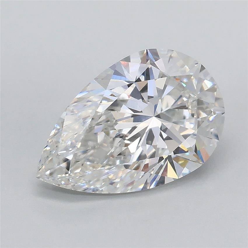 2.09ct E VS1 Rare Carat Ideal Cut Pear Lab Grown Diamond