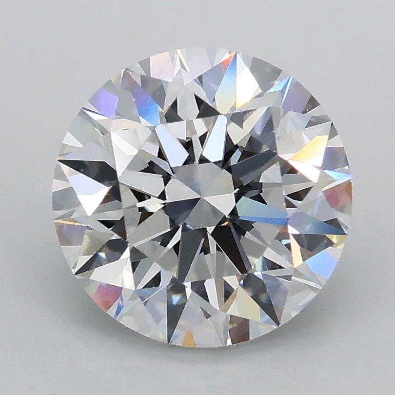 2.09ct F VS1 Excellent Cut Round Lab Grown Diamond