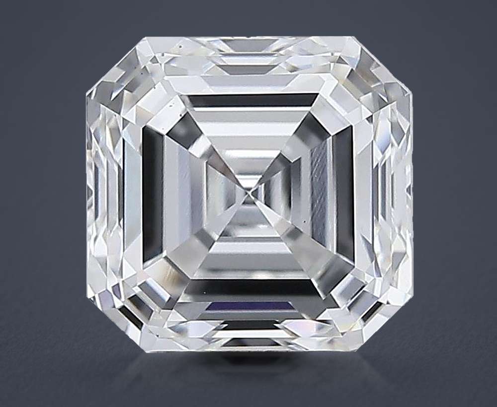 3.84 Carat Asscher Lab Diamond