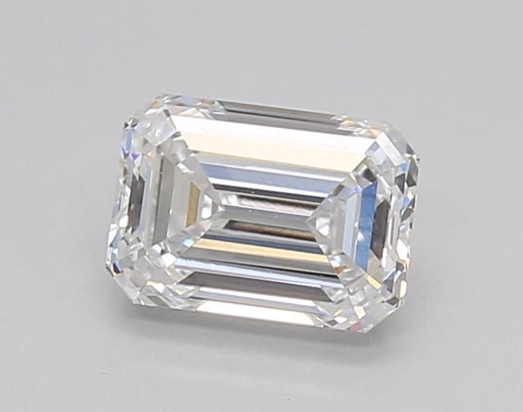 1.00ct E VVS2 Rare Carat Ideal Cut Emerald Lab Grown Diamond