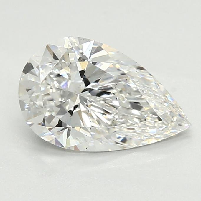 1.08ct E VS2 Rare Carat Ideal Cut Pear Lab Grown Diamond