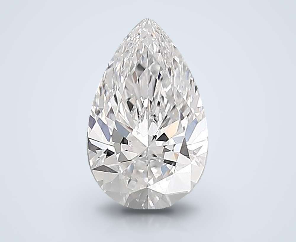1.52 Carat Pear Lab Diamond