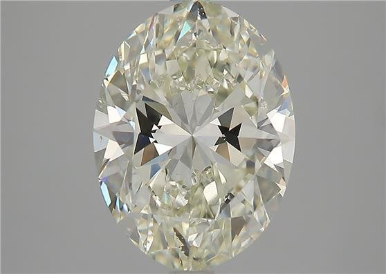 3.22ct K SI1 Excellent Cut Oval Diamond