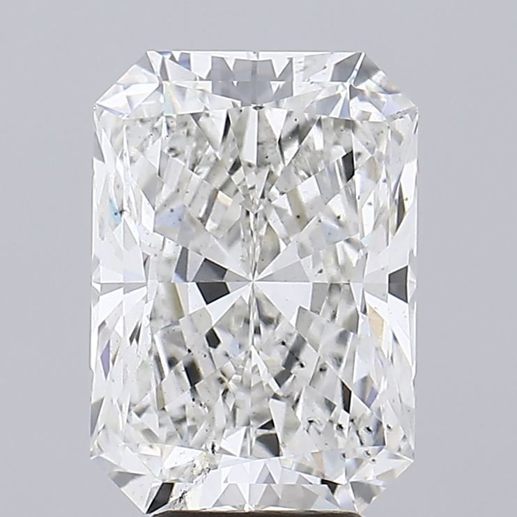 6.02ct H SI1 Rare Carat Ideal Cut Radiant Lab Grown Diamond