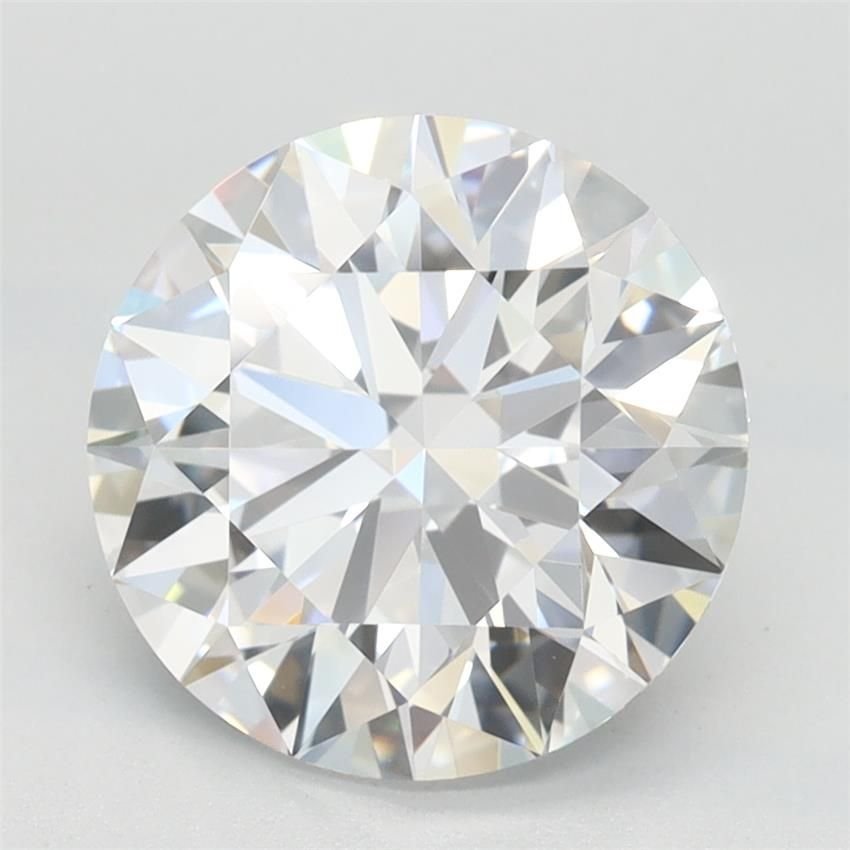 2.63ct D IF Rare Carat Ideal Cut Round Lab Grown Diamond