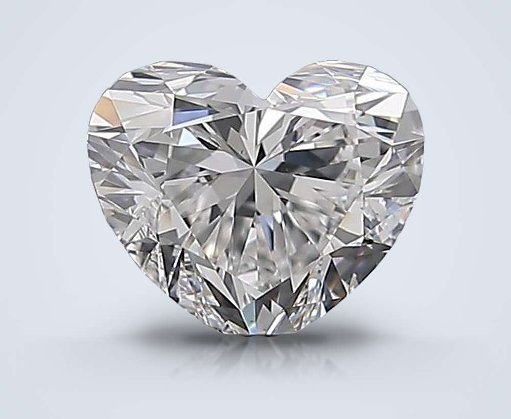 1.00 Carat Heart Natural Diamond