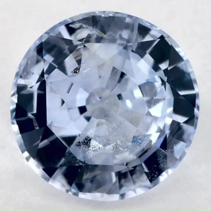 4.06 Carat Blue Round Sapphire