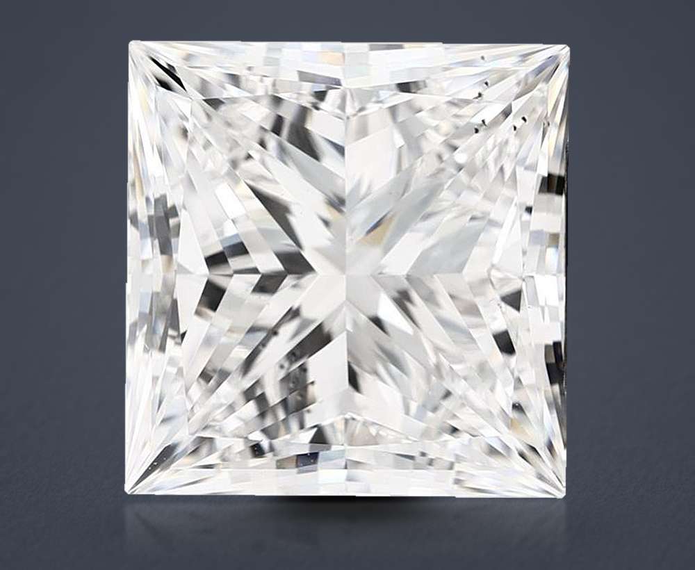 6.50 Carat Princess Lab Diamond
