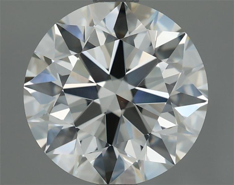 2.11ct K VVS2 Ideal Cut Round Diamond