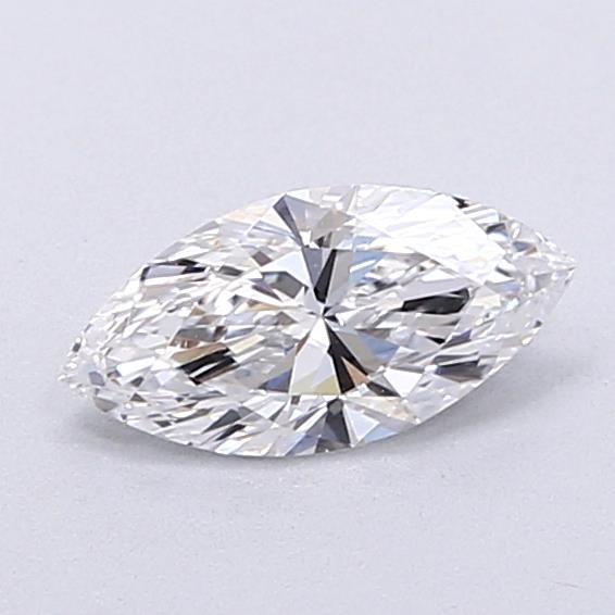 0.51ct D VVS2 Rare Carat Ideal Cut Marquise Lab Grown Diamond