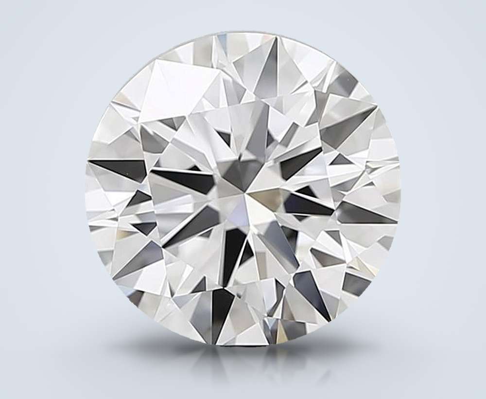 4.03 Carat Round Lab Diamond
