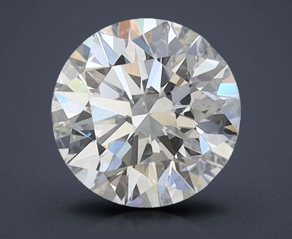 0.72 Carat Round Lab Diamond