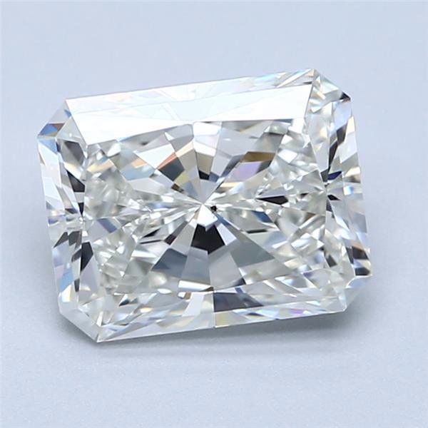 2.21ct I SI1 Rare Carat Ideal Cut Radiant Diamond