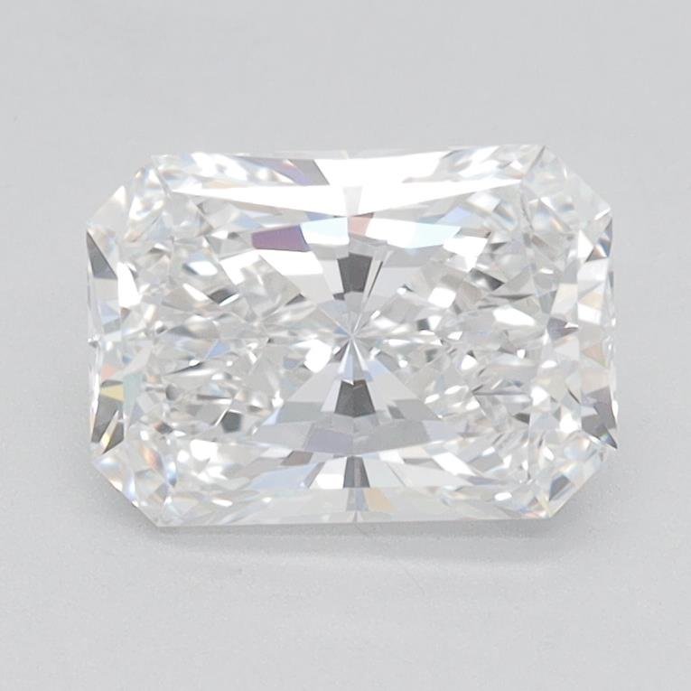 1.26ct D VVS2 Rare Carat Ideal Cut Radiant Lab Grown Diamond