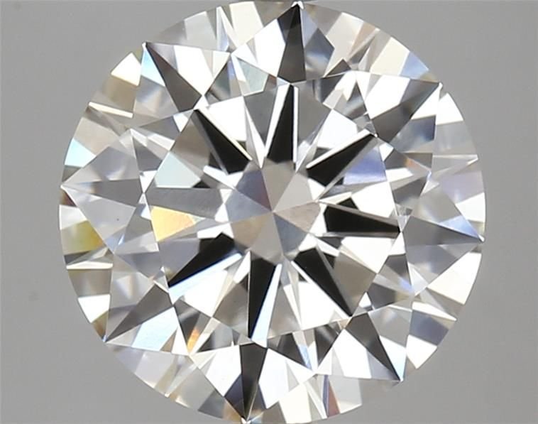 3.68ct H VVS2 Excellent Cut Round Lab Grown Diamond