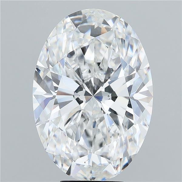 7.59 Carat Oval Lab Diamond